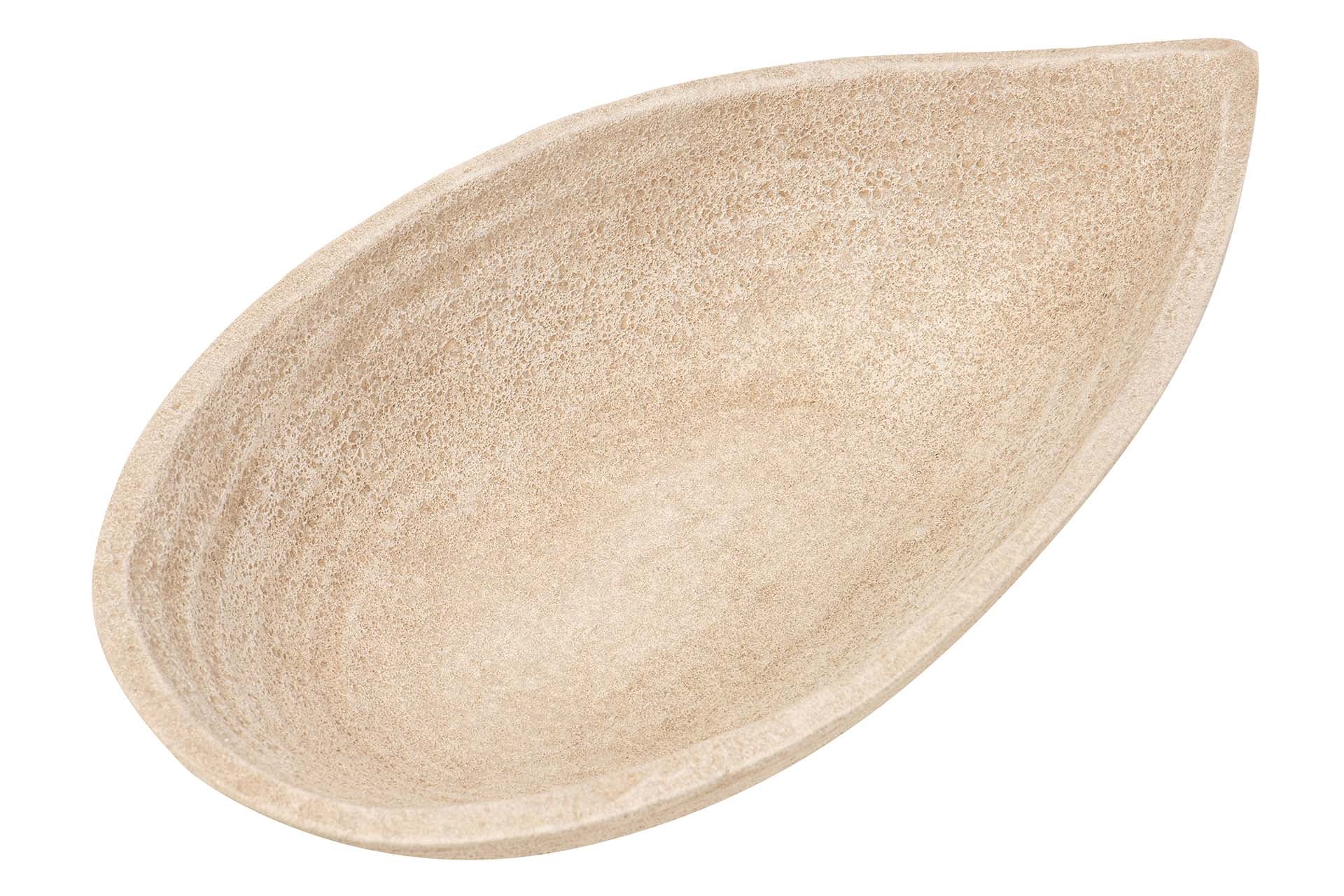 CENTRO DE MESA CERAMICA MARRON 42x23x8 CM