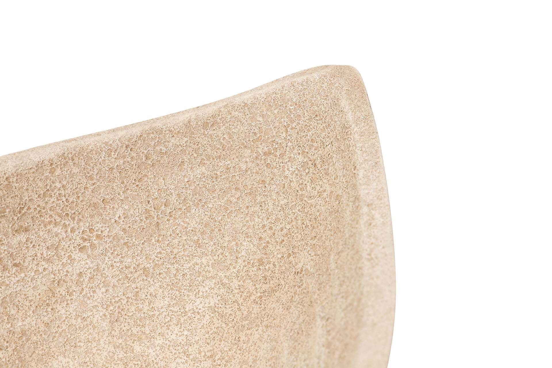 CENTRO DE MESA CERAMICA MARRON 42x23x8 CM