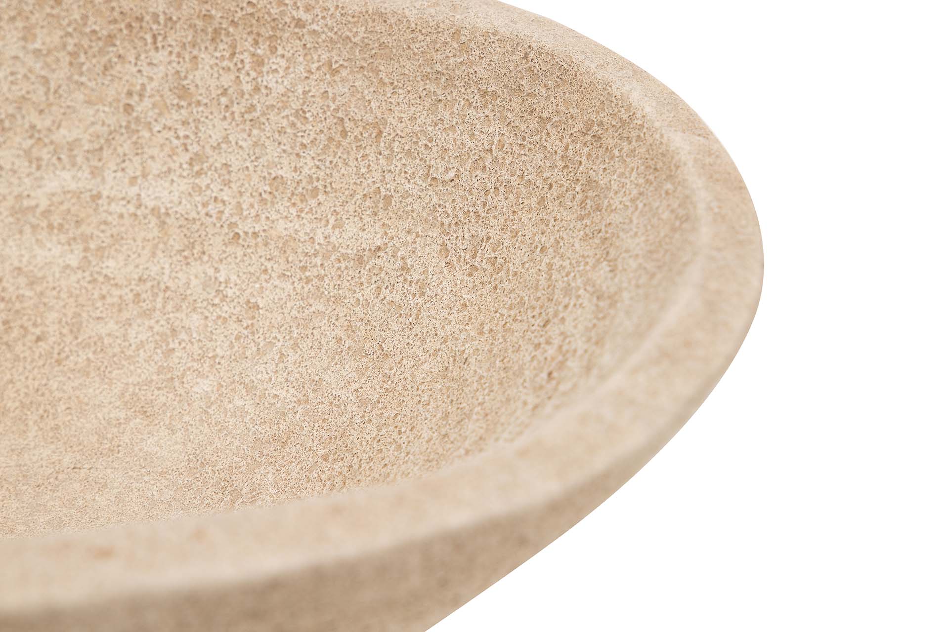 CENTRO DE MESA CERAMICA MARRON 42x23x8 CM