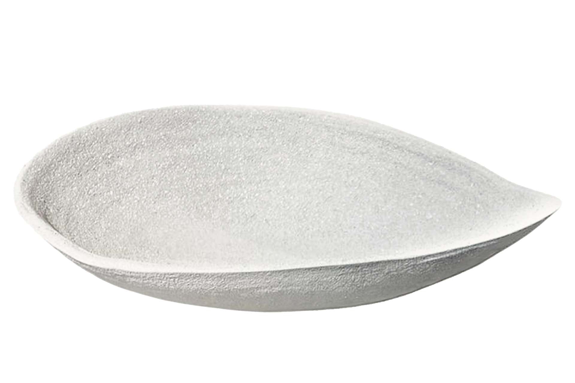 CENTRO DE MESA CERAMICA BEIGE 42x23x8 CM