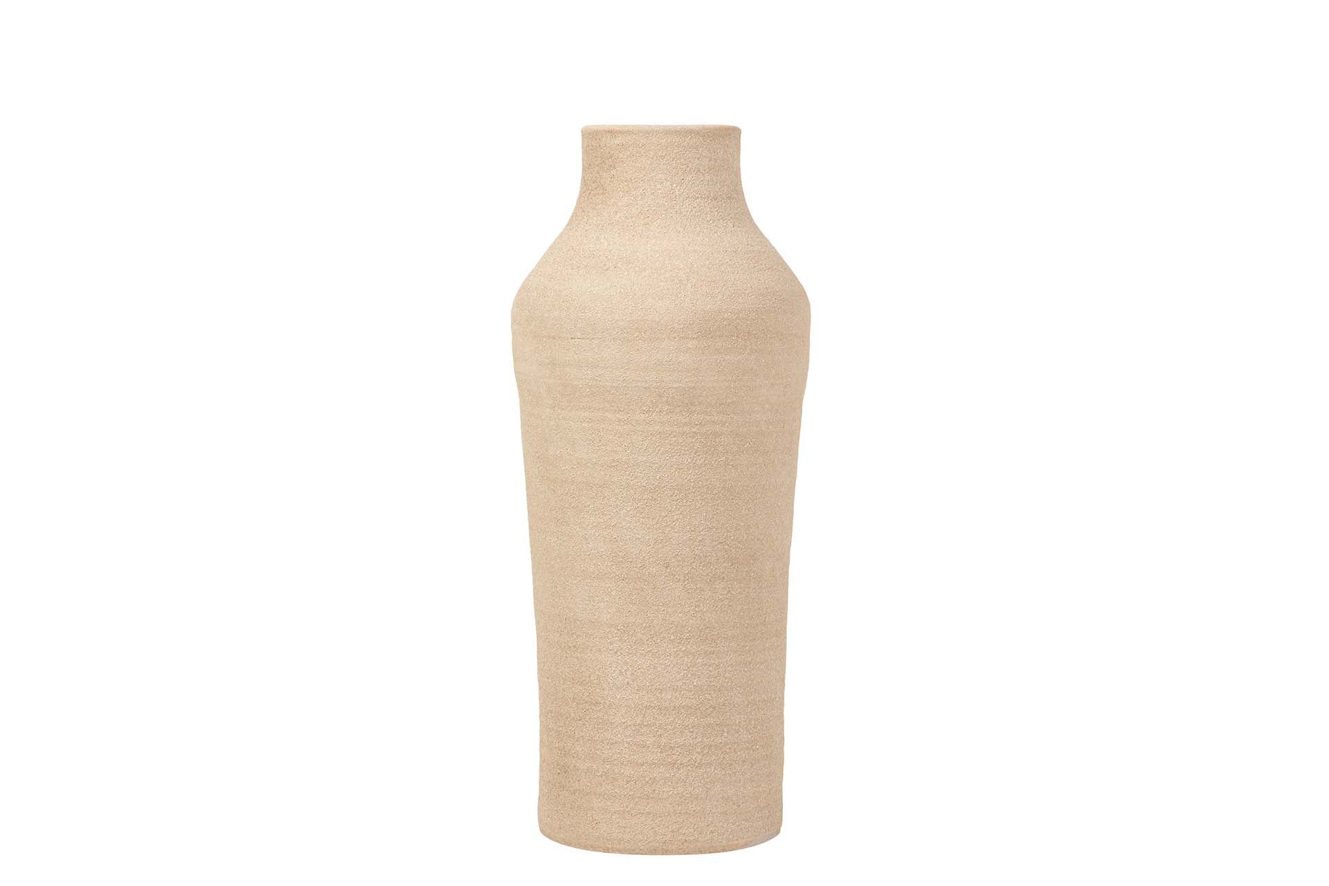 JARRON CERAMICA MARRON 28x28x60 CM