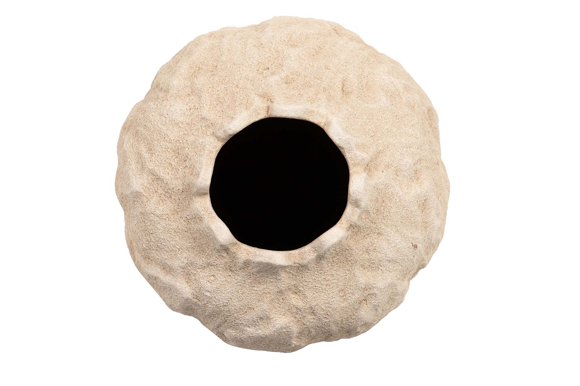 JARRON CERAMICA MARRON 21x21x24 CM