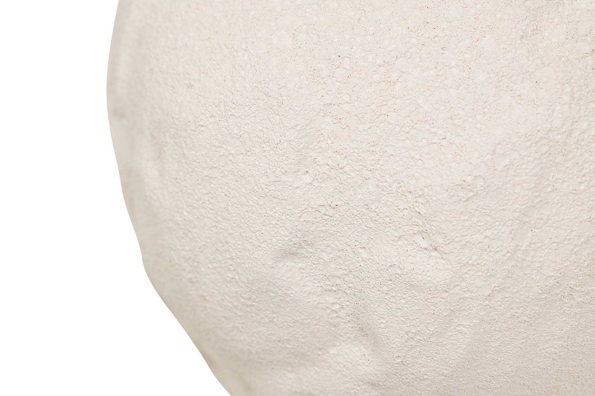 BEIGE CERAMIC VASE 21x21x24 CM