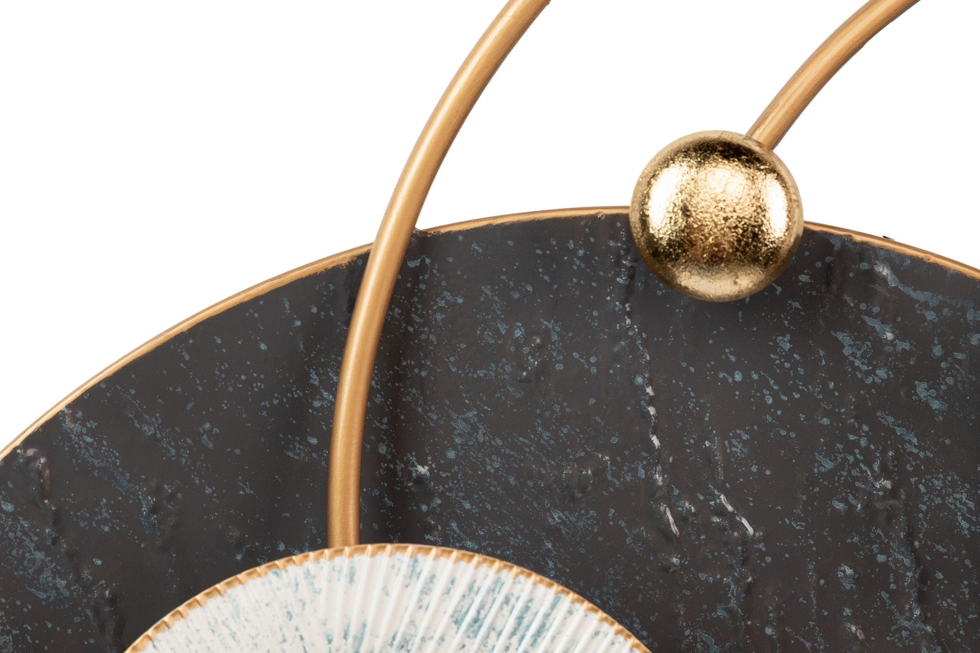METAL WALL ORNAMENT 83x10x78 CM