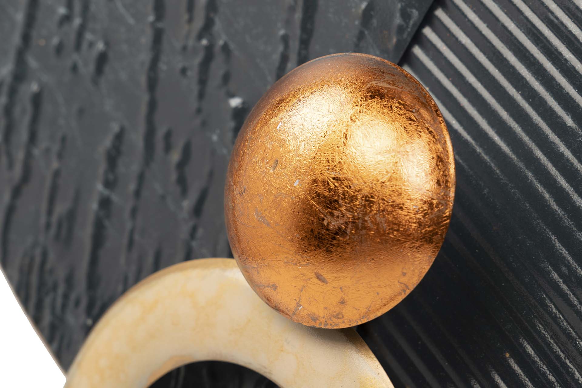 METAL WALL DECORATION 60x8x82 CM