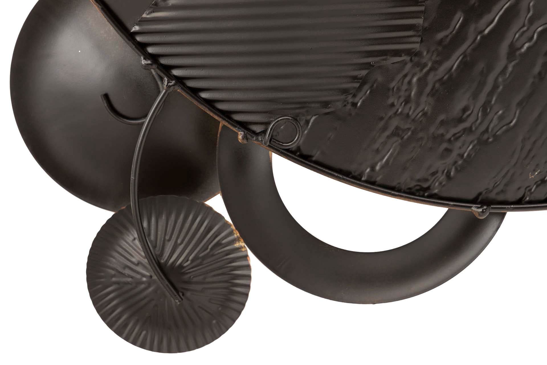 METAL WALL DECORATION 60x8x82 CM
