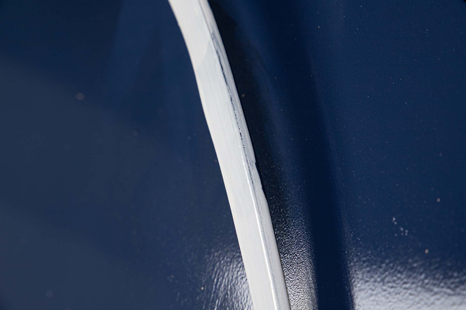 DECORAÇÃO DE PAREDE DE METAL AZUL PRETO 66x6x81 CM