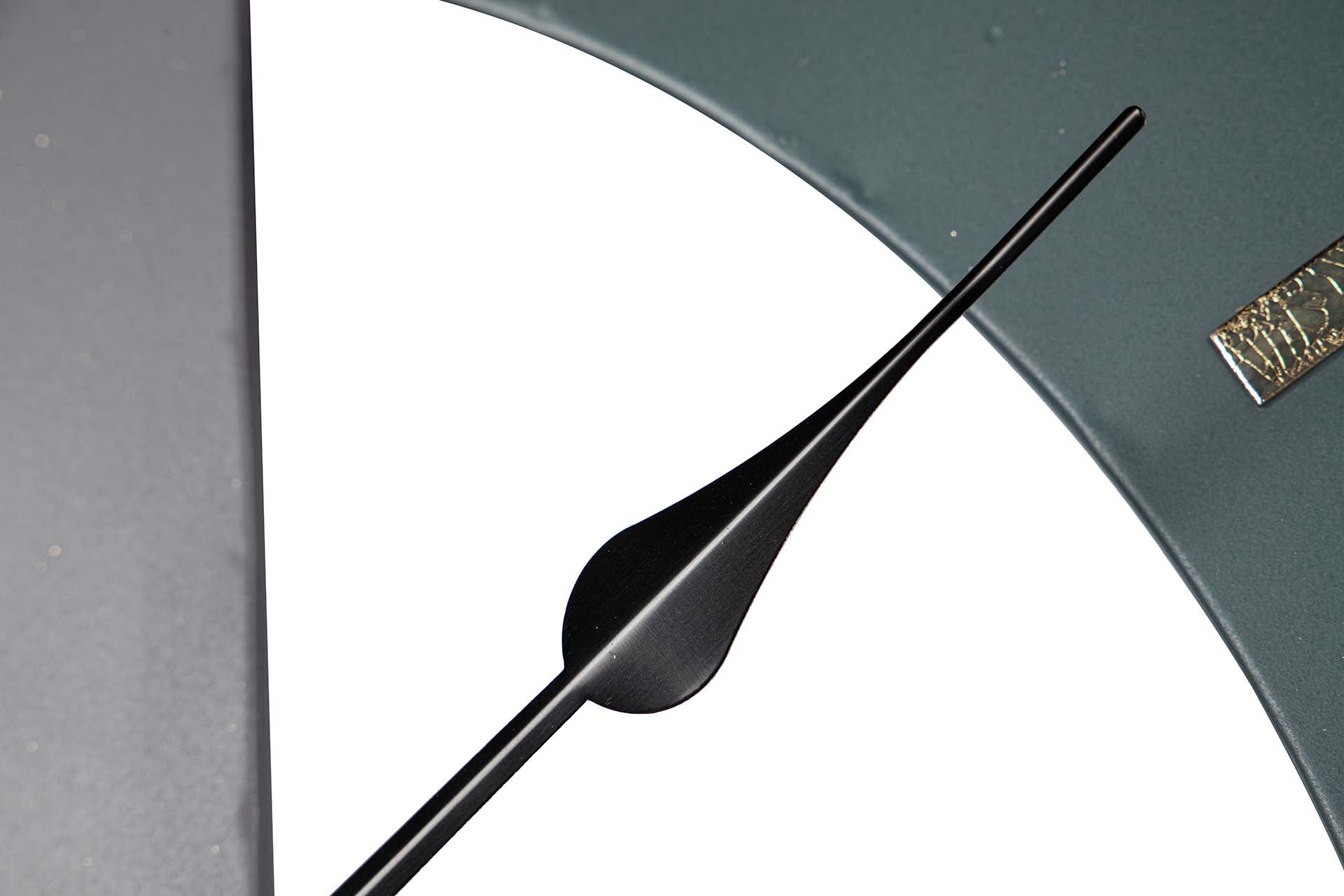 RELÓGIO DE PAREDE DE METAL CINZA DOURADO 59x4x71 CM