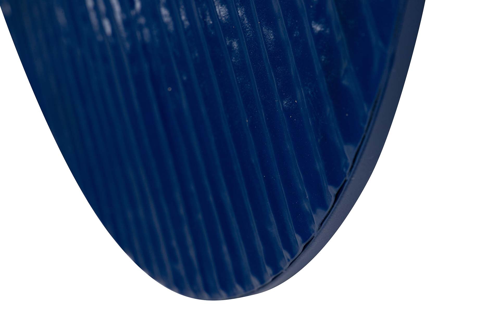 RELÓGIO DE PAREDE DE METAL AZUL PRETO 62x6x57 CM