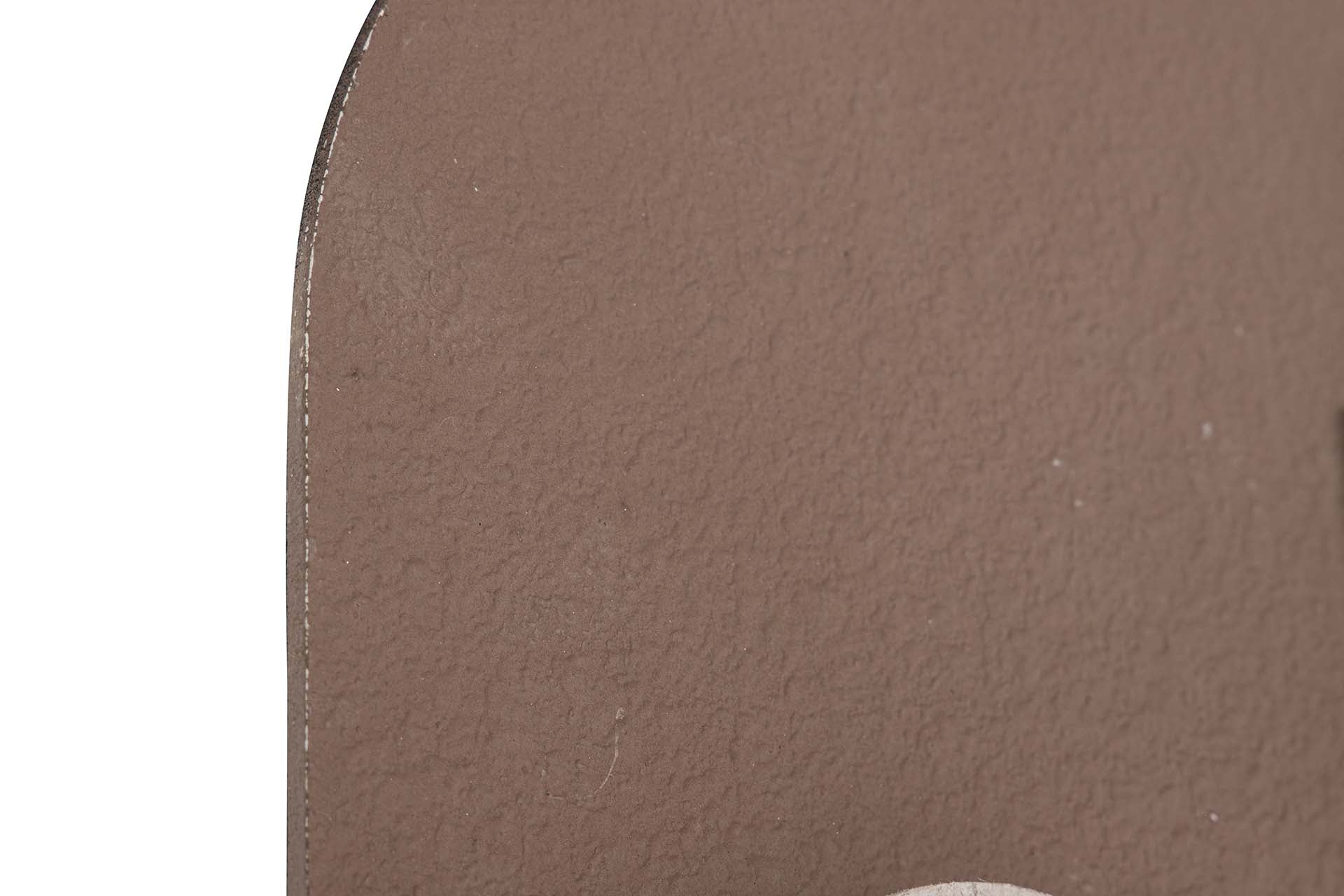 ORNAMENTO DE PAREDE DE METAL BEGE MARROM 41x2x60 CM