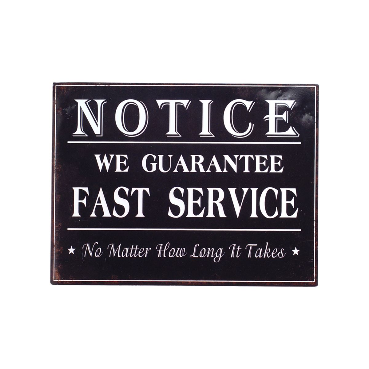 Placa Pared Notice 25X33Cm