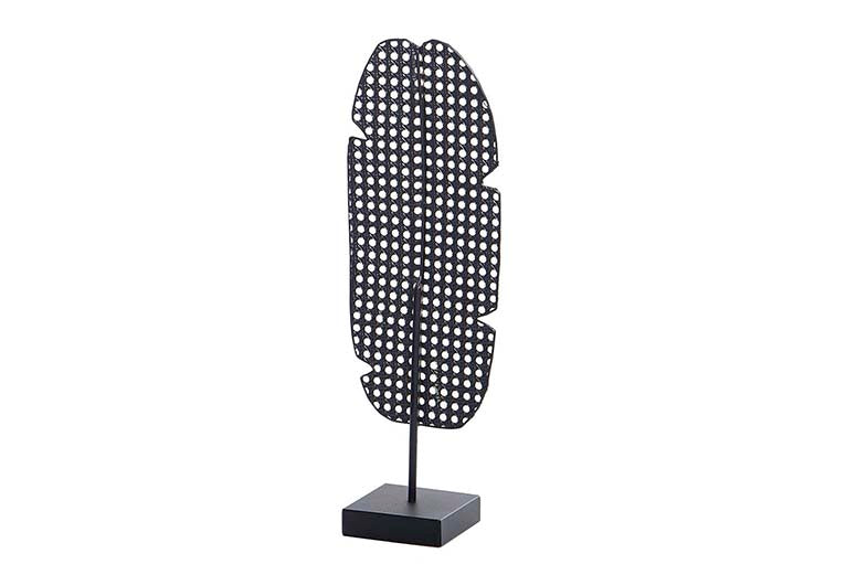 HOJA METAL REJILLA CON BASE 16,5x10x47,5 CM