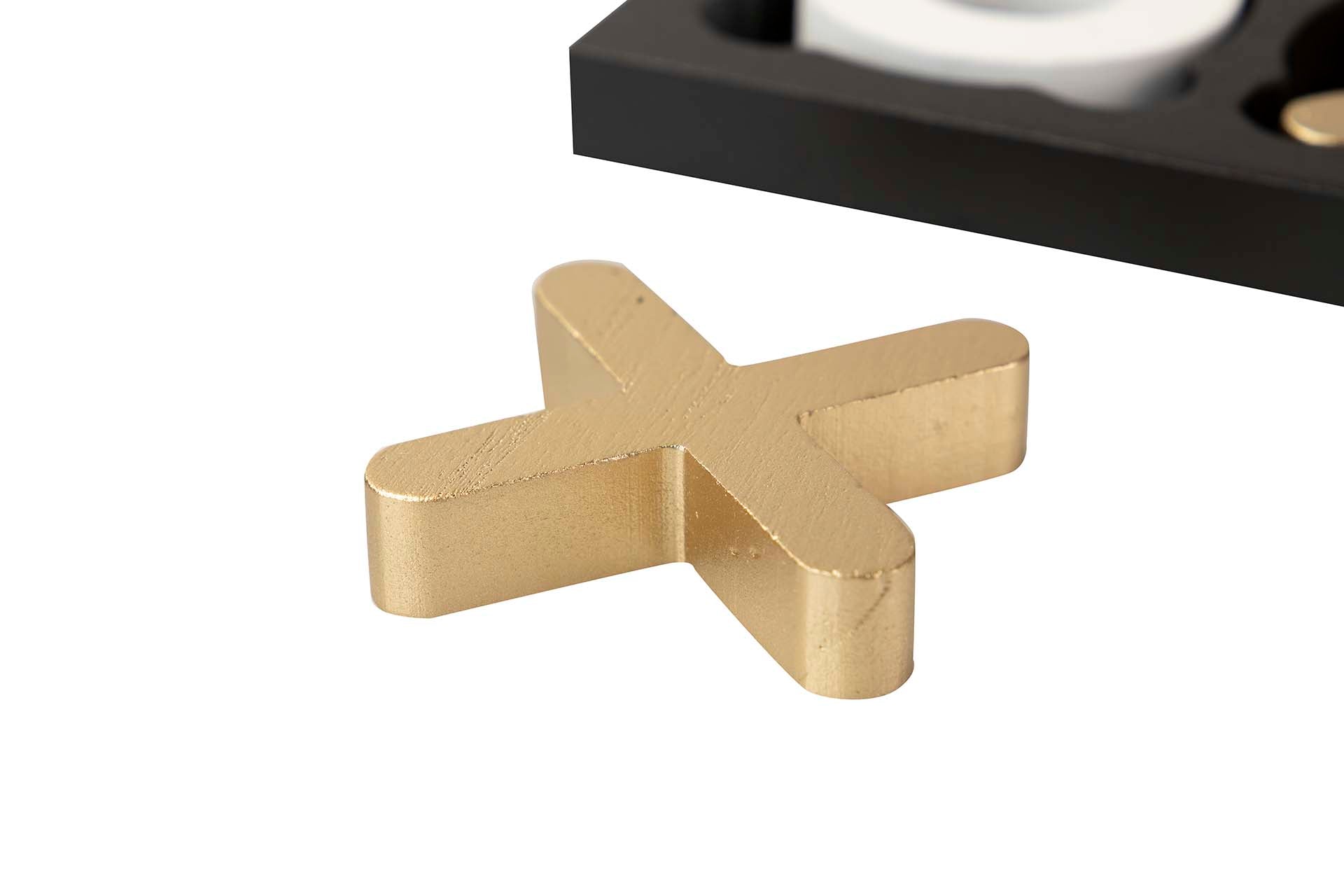 BLACK MDF DECORATION SET 31x31x3 CM