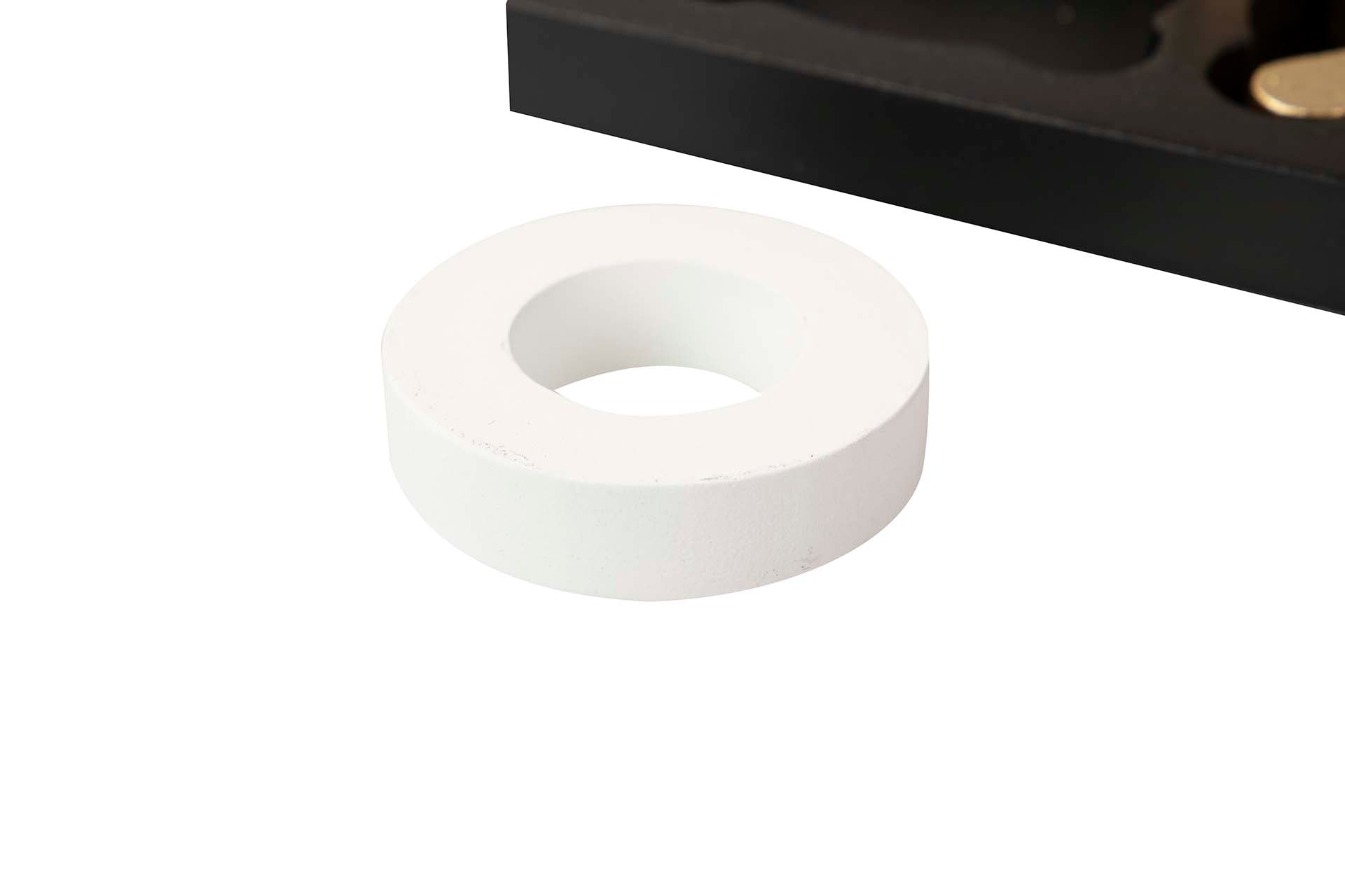 BLACK MDF DECORATION SET 31x31x3 CM