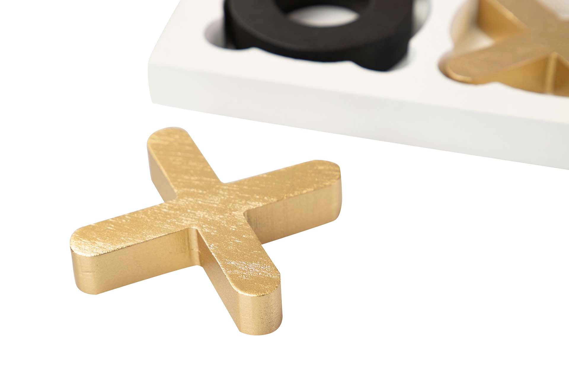 WHITE MDF DECORATION SET 31x31x3 CM