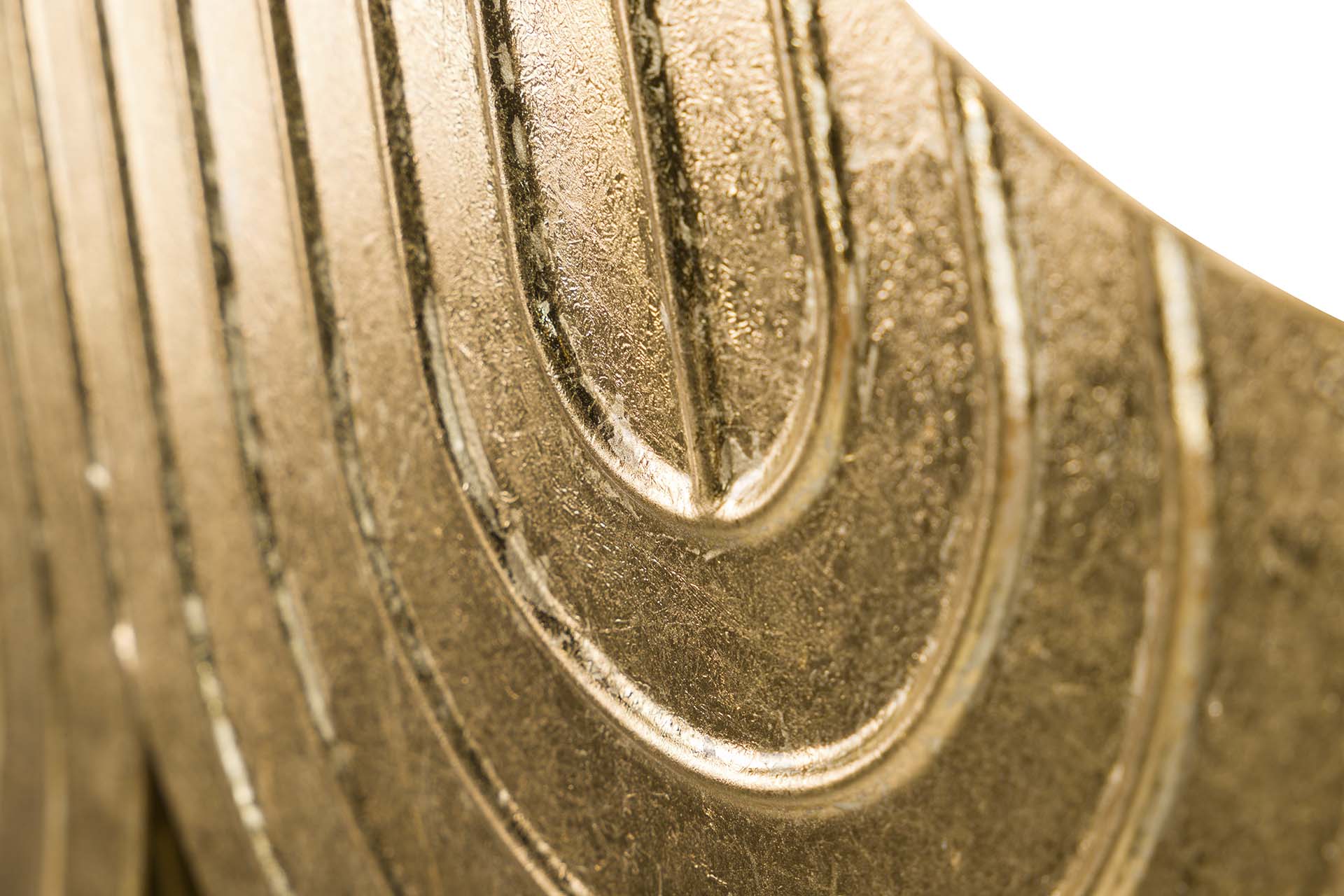ORNAMENTO DE PAREDE DE METAL DOURADO 78x3x80 CM