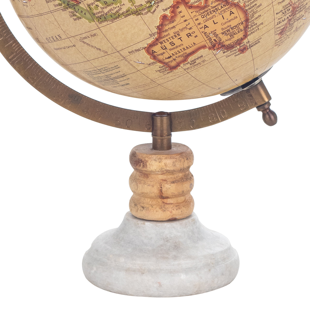 Marble Foot Globe