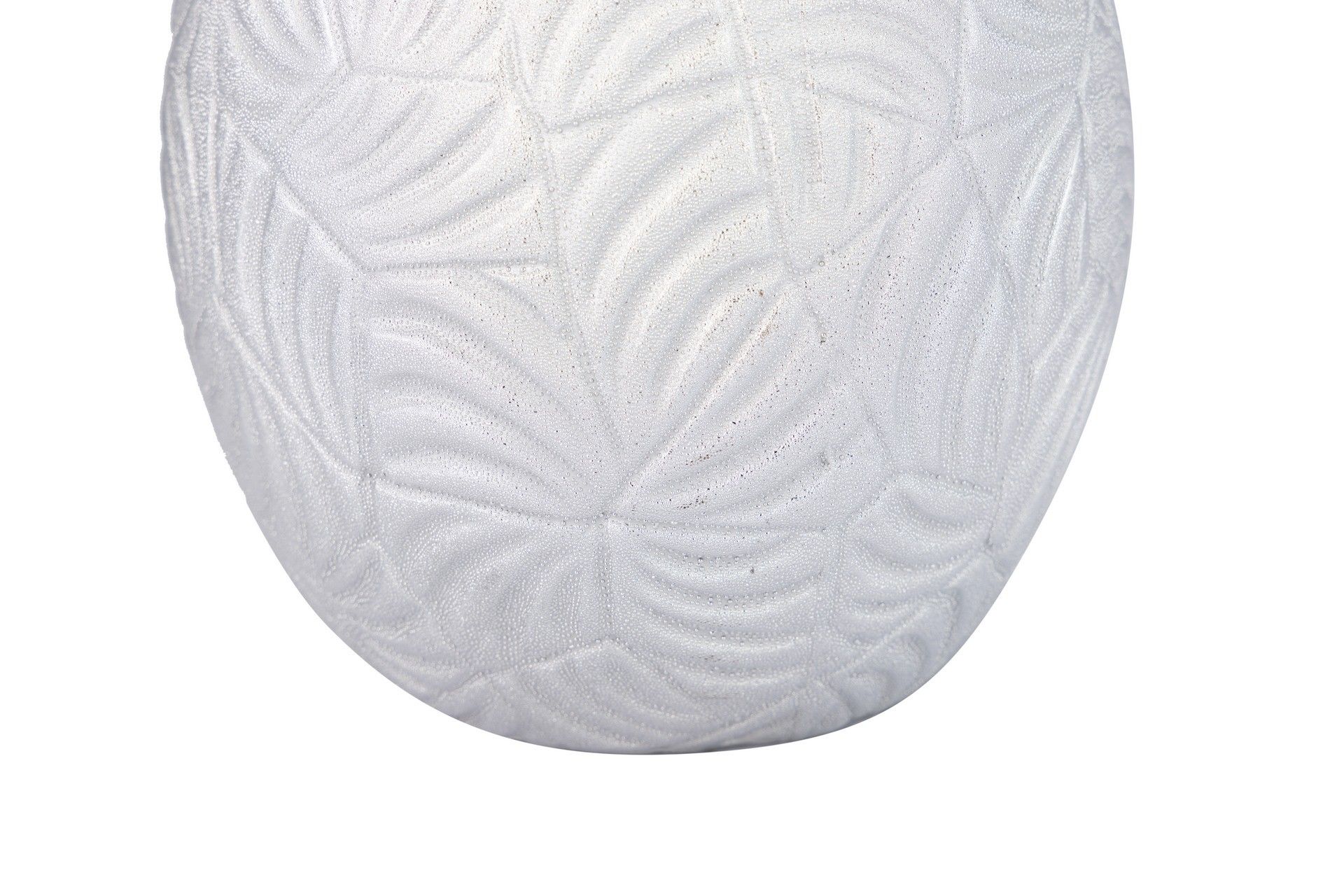 SILVER CERAMIC VASE 15x15x28 CM