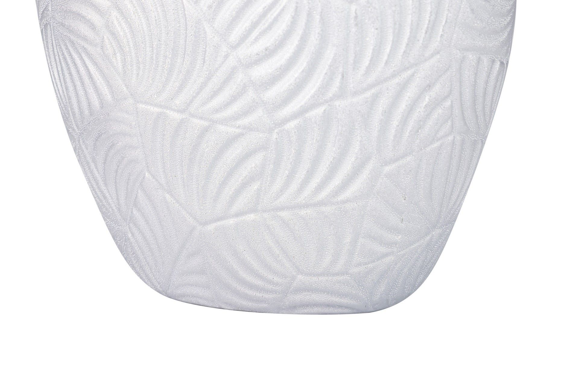 SILVER CERAMIC VASE 21x11x31 CM