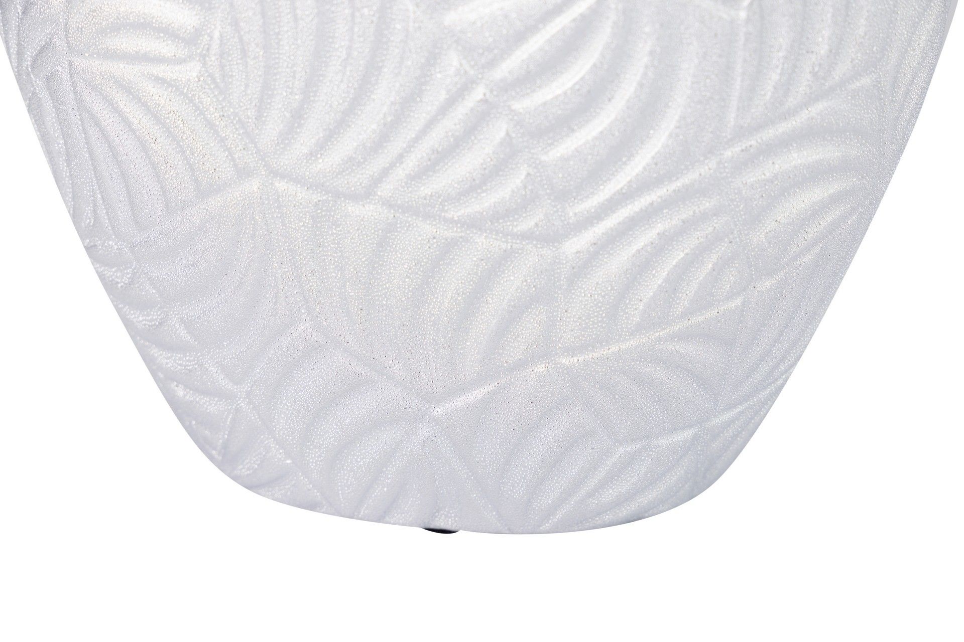 SILVER CERAMIC VASE 18x10x26 CM