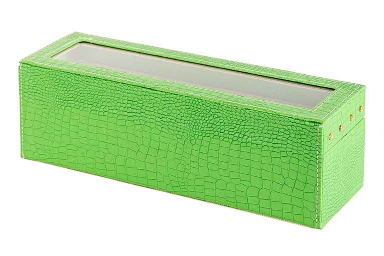 BOX OF 6 PU WATCHES 32x10x10 CM