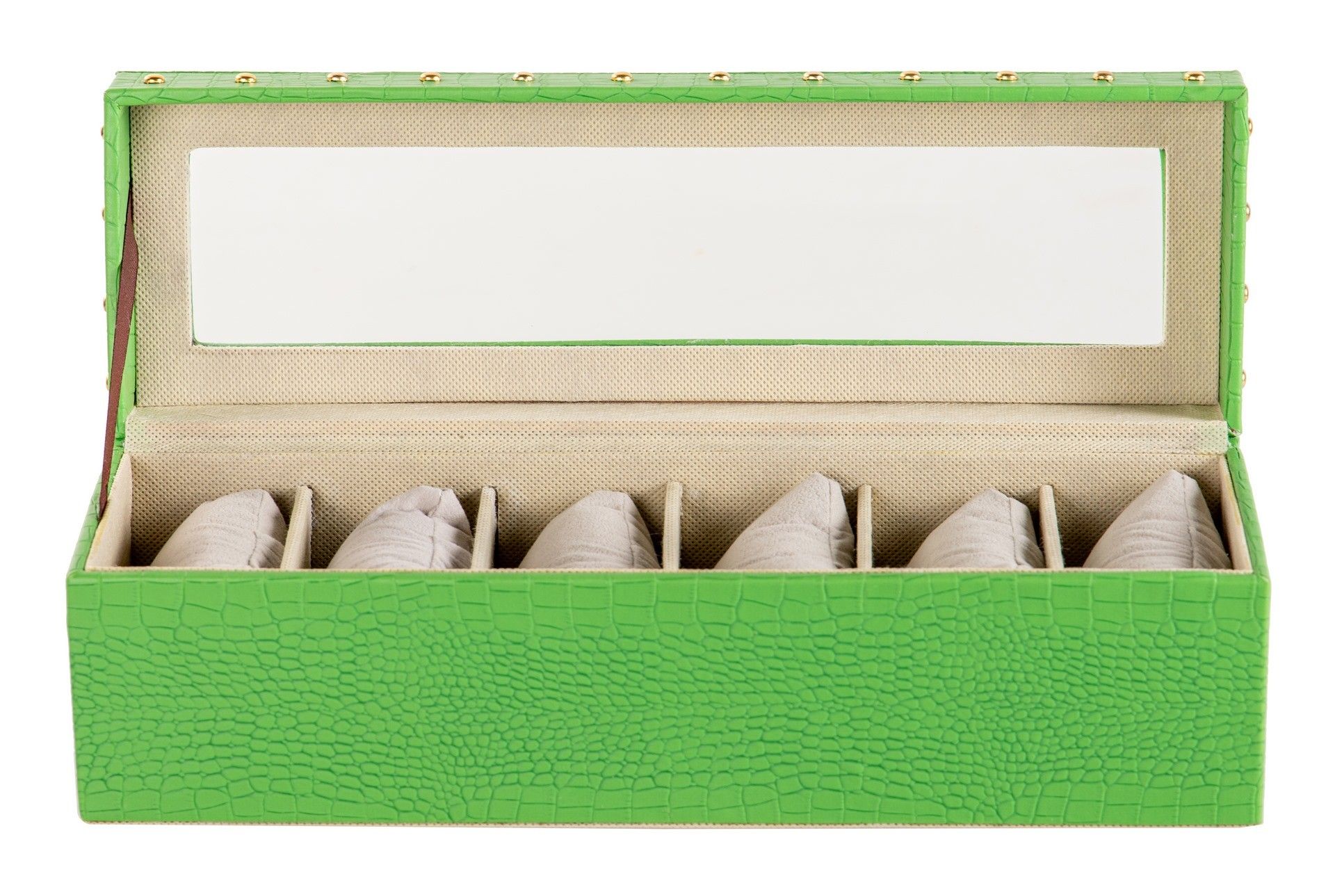 BOX OF 6 PU WATCHES 32x10x10 CM