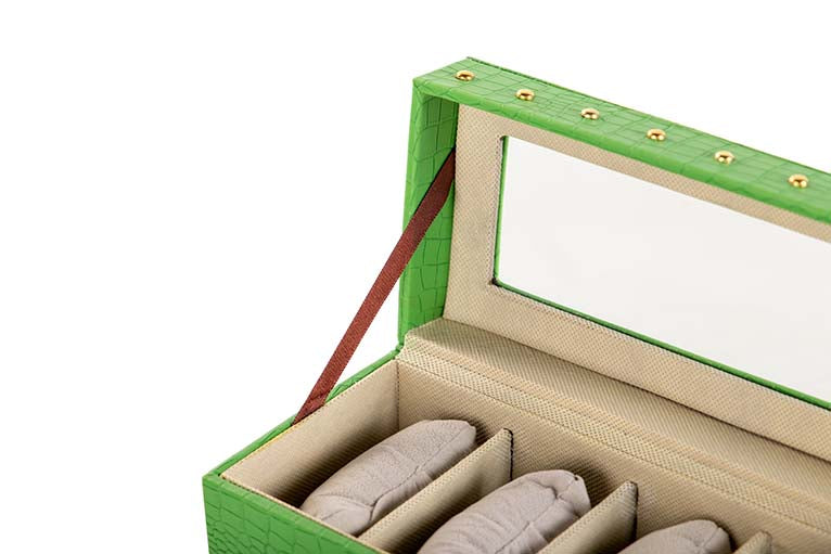 BOX OF 6 PU WATCHES 32x10x10 CM