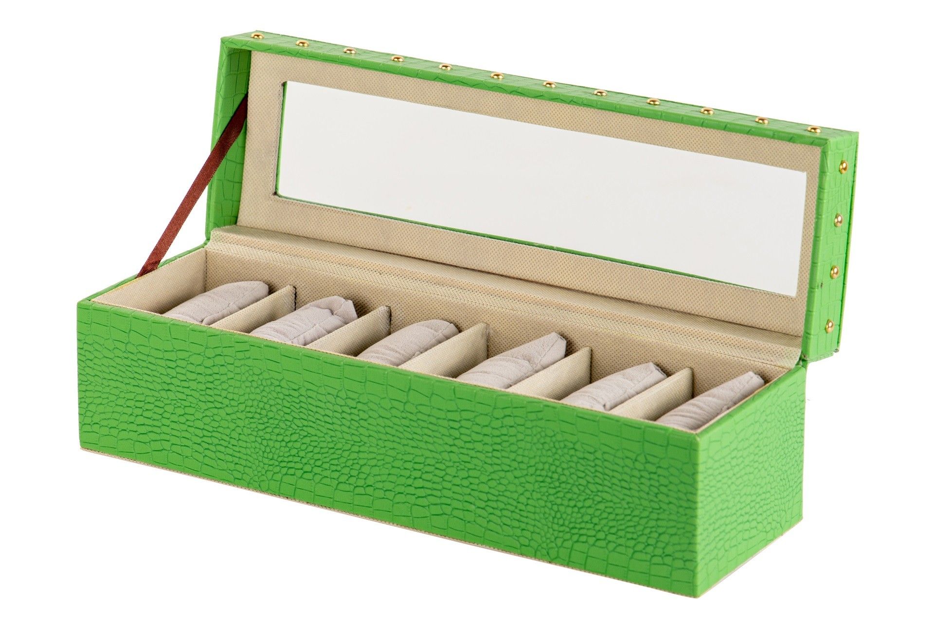 BOX OF 6 PU WATCHES 32x10x10 CM