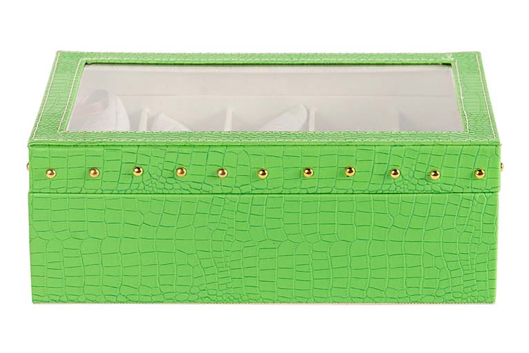 BOX OF 10 PU WATCHES 28x18x10 CM