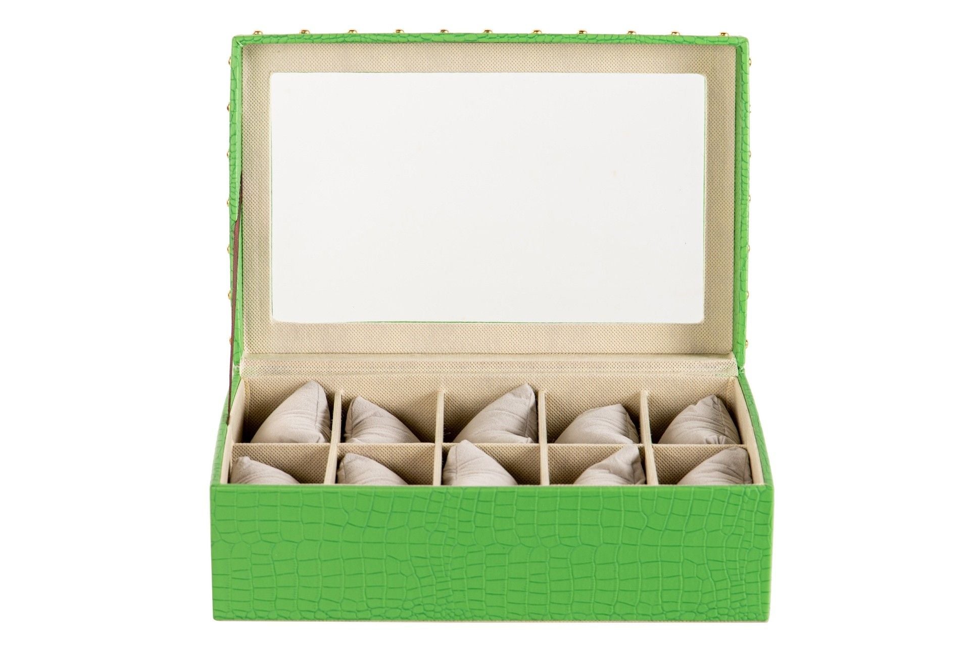 BOX OF 10 PU WATCHES 28x18x10 CM