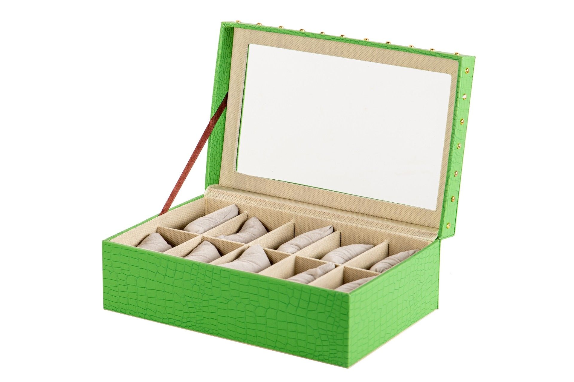 BOX OF 10 PU WATCHES 28x18x10 CM