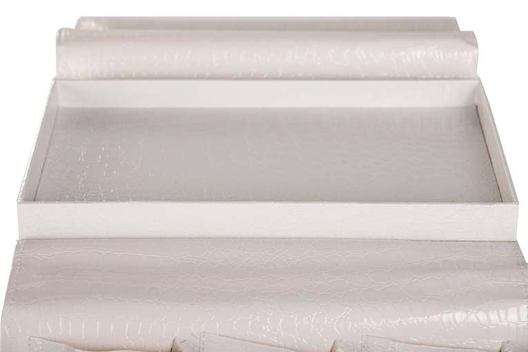 PORTAMANDOS CON BANDEJA PU 35x2x70 CM