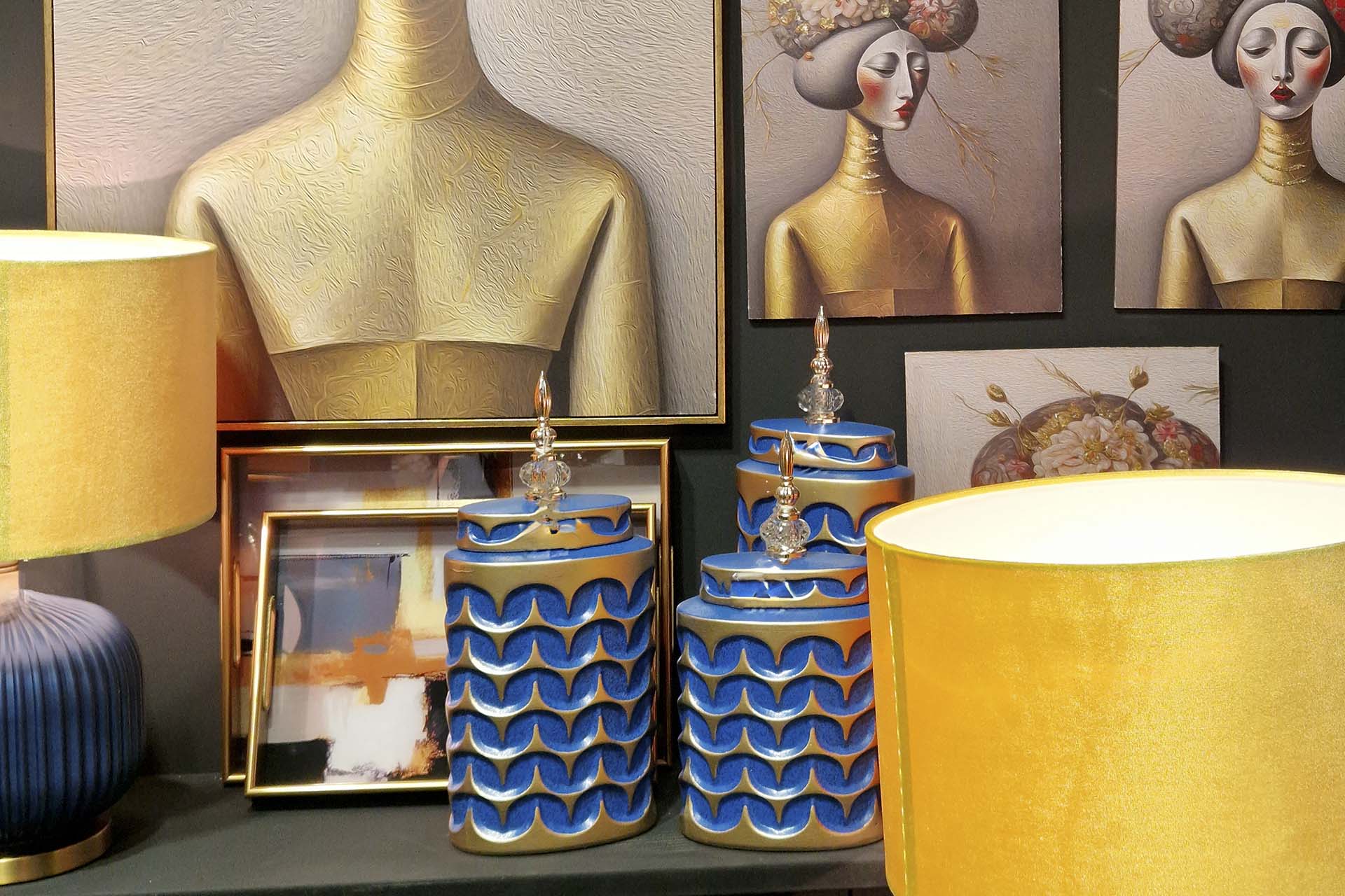 TIBOR CERAMICA GEOMETRICO 18x12x45 CM