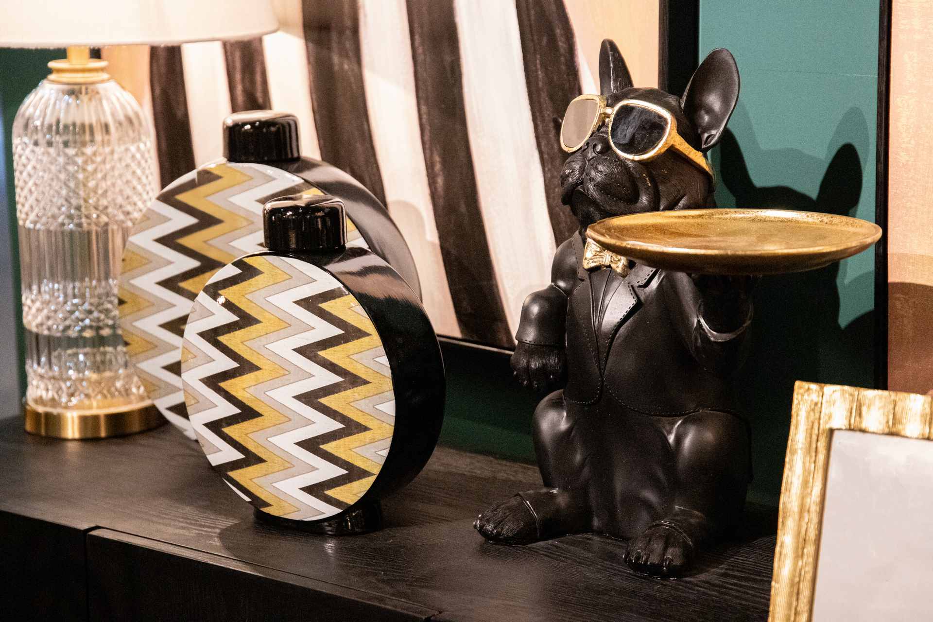 TIBOR CERAMICA ZIG ZAG 28x8x33 CM