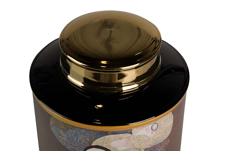 CERAMIC WOMAN JAR 16x16x27 CM