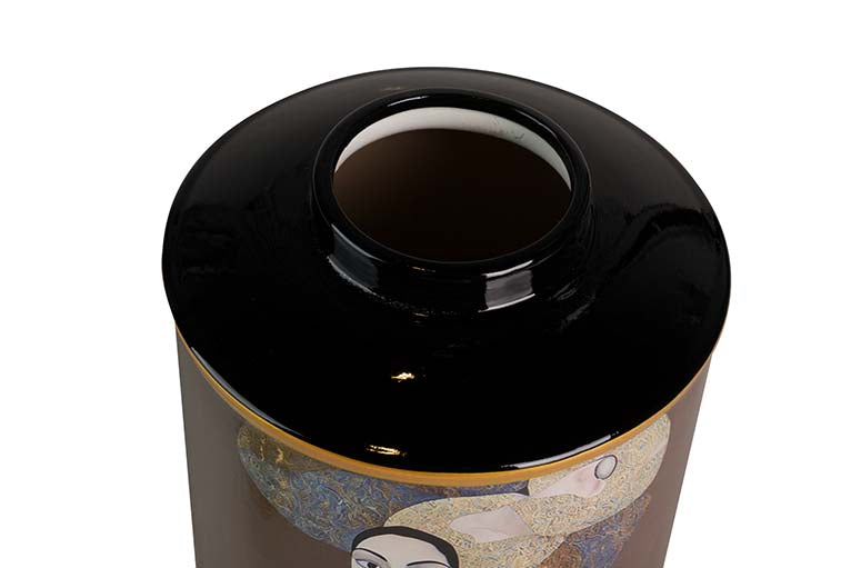 CERAMIC WOMAN JAR 16x16x27 CM