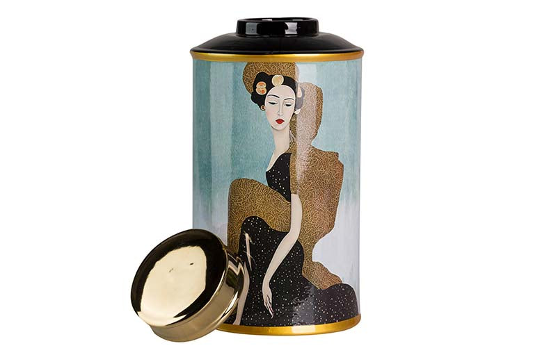 TIBOR CERAMIC WOMAN 17x17x32 CM