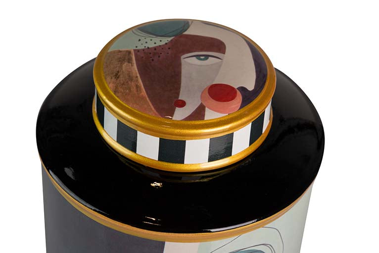 TIBOR CERAMIC FACE 17x17x32 CM