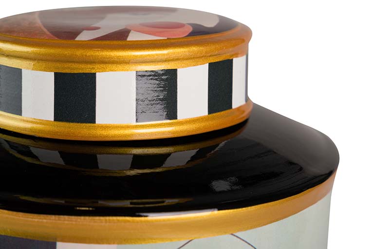 TIBOR CERAMIC FACE 17x17x32 CM