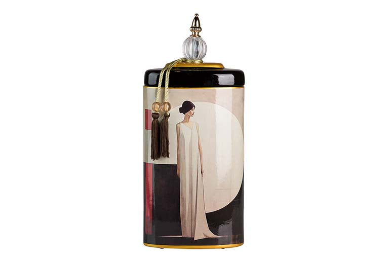 TIBOR CERAMICA MUJER VESTIDO 20x11x47 CM