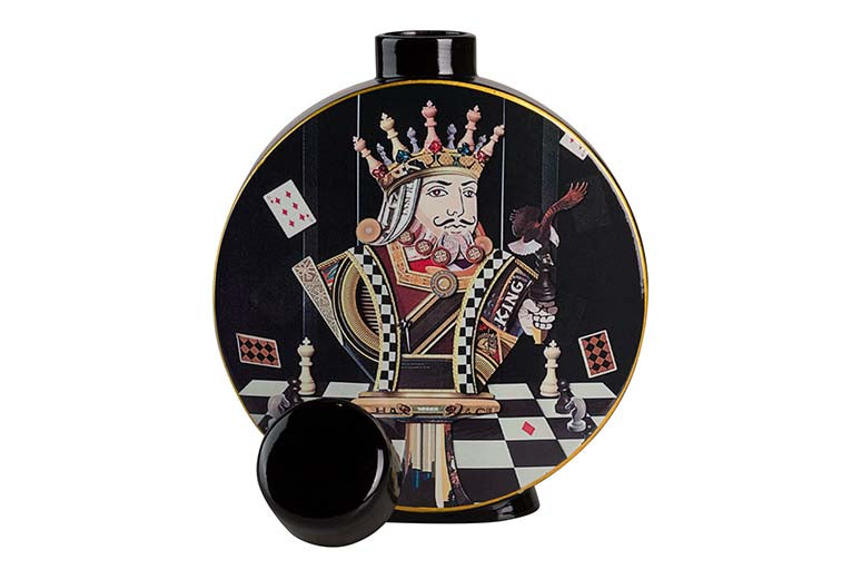 TIBOR CERAMICA AJEDREZ 23x8x28 CM