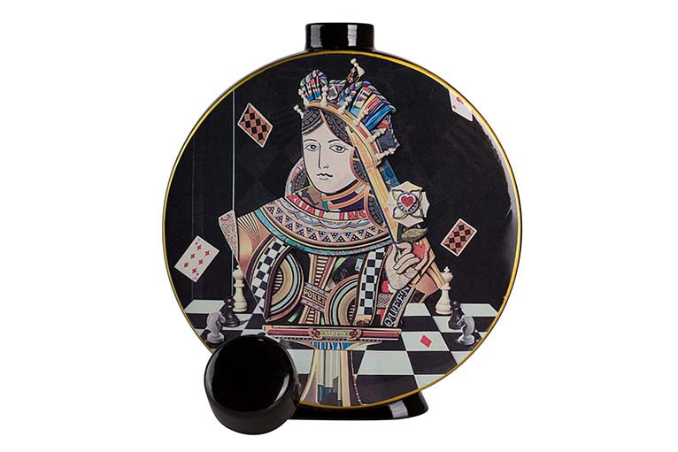 TIBOR CERAMICA AJEDREZ 28x8x33 CM