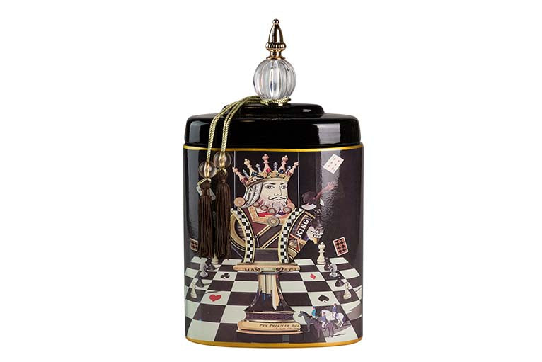 TIBOR CERAMIC CHESS 21x11x38 CM