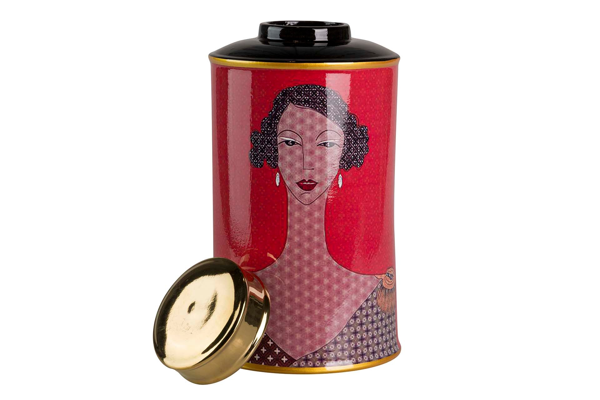 TIBOR CERAMIC WOMEN 17x17x32 CM