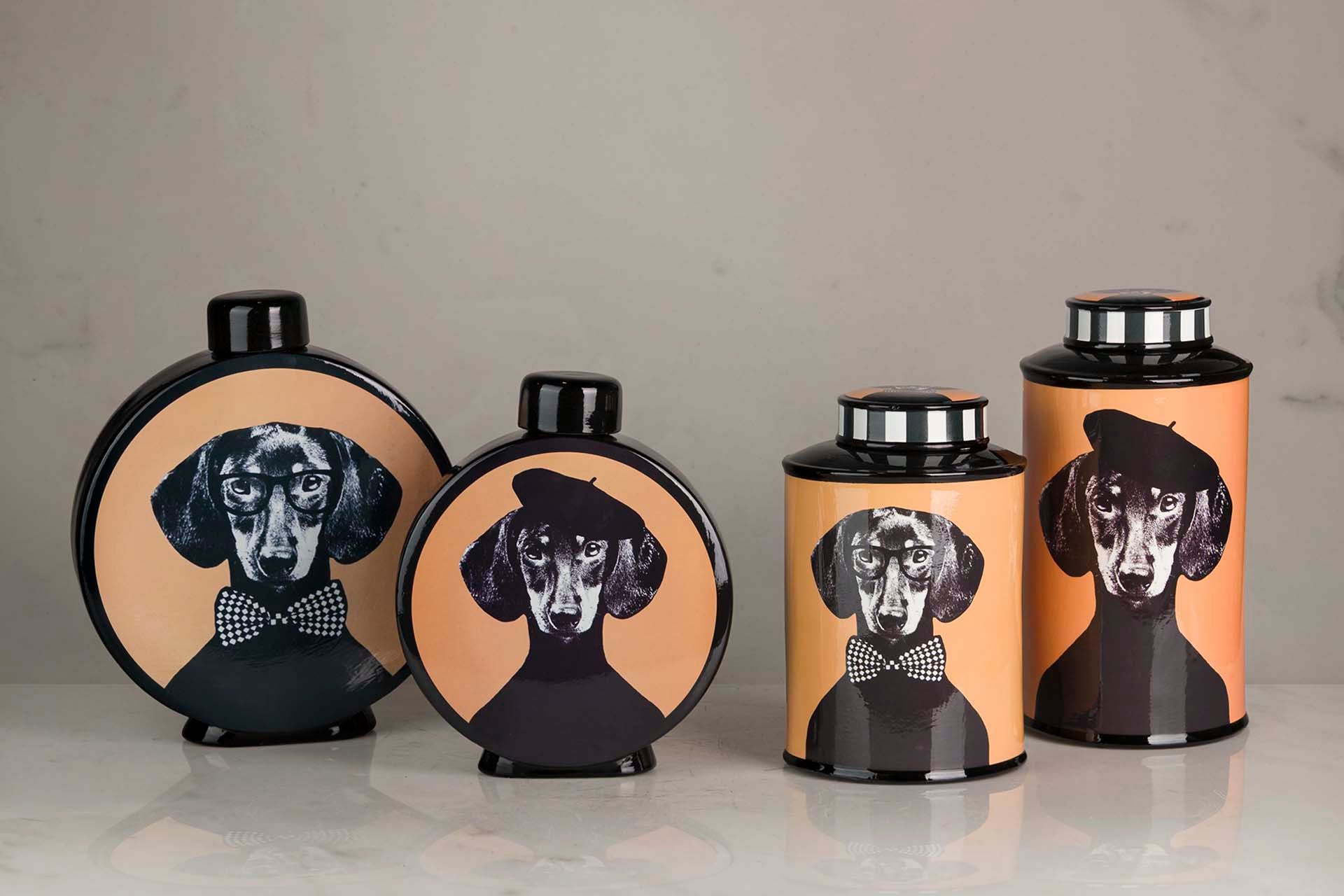 TIBOR CERAMICA TECKEL 23x8x28 CM