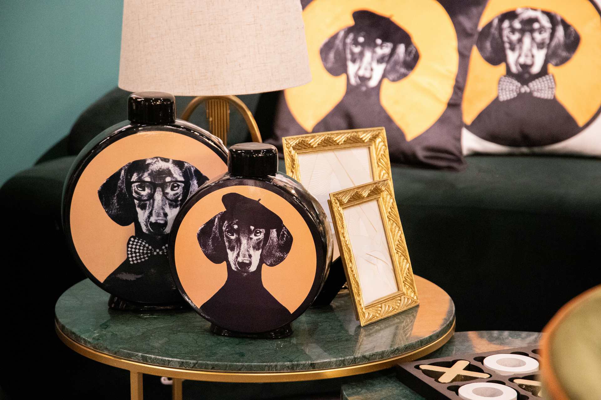 TIBOR CERAMIC TECKEL 28x8x33 CM