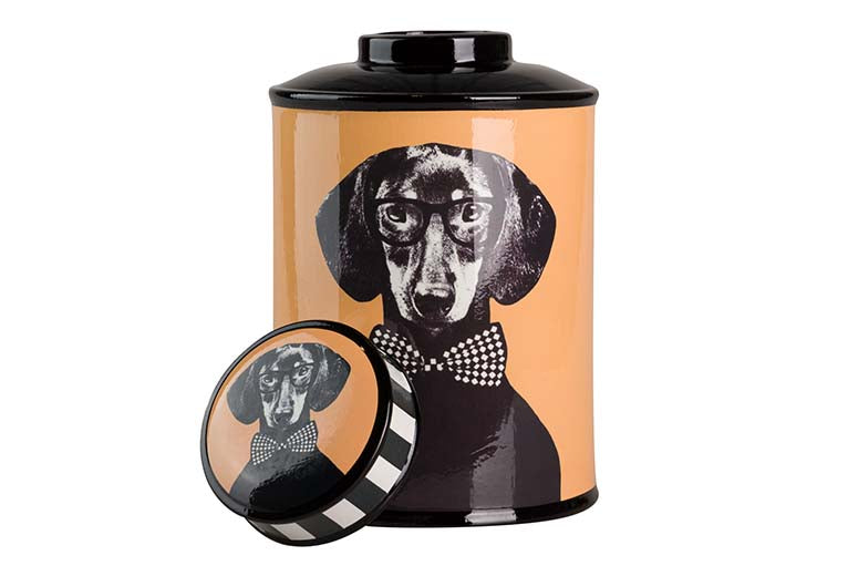 TIBOR CERAMIC TECKEL 16x16x27 CM