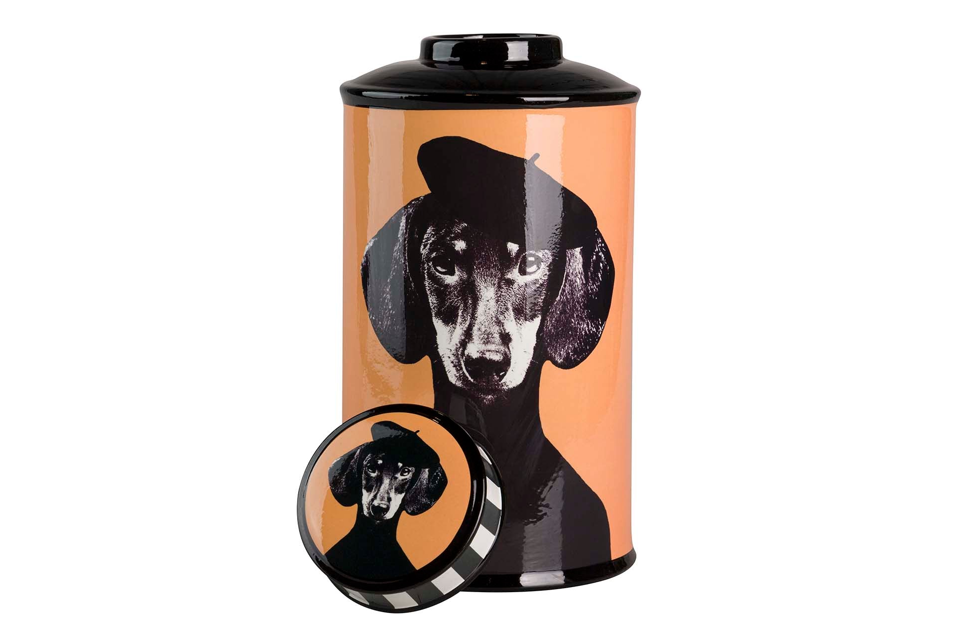 TIBOR CERAMIC TECKEL 17x17x32 CM