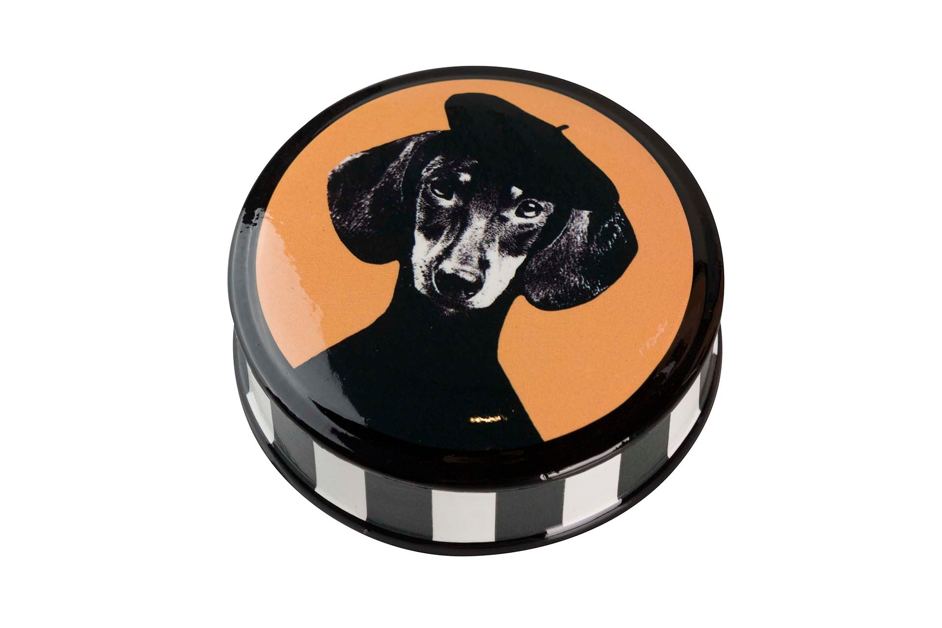 TIBOR CERAMIC TECKEL 17x17x32 CM