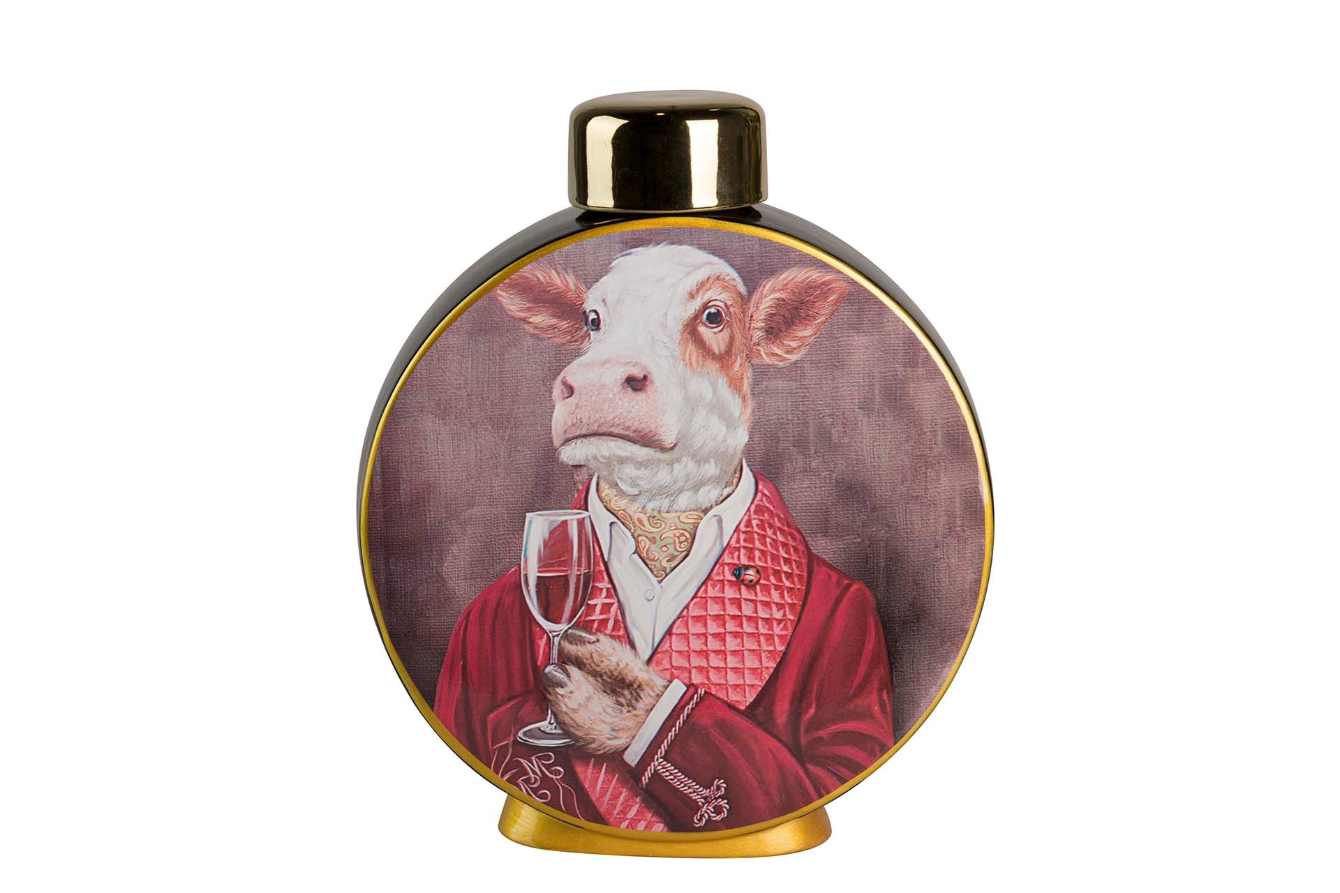 TIBOR CERAMIC COW 23x8x28 CM